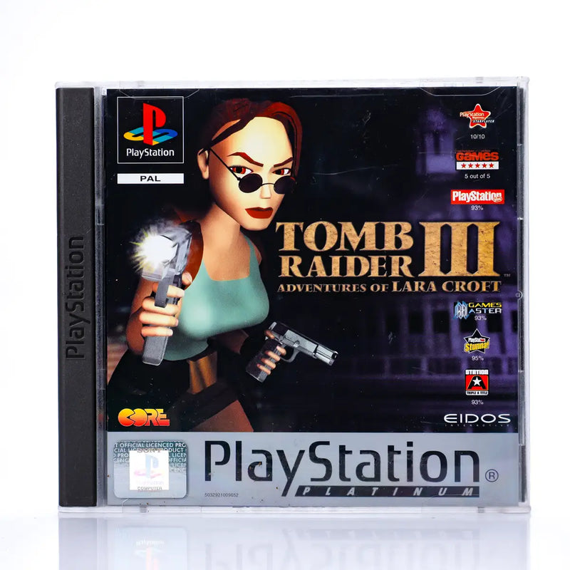 Tomb Raider III: Adventures of Lara Croft - PS1 spill