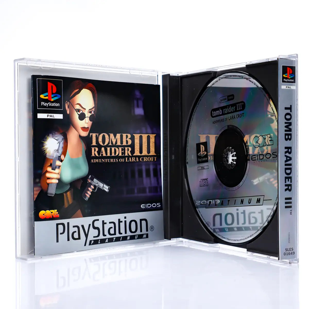 Tomb Raider III: Adventures of Lara Croft - PS1 spill - Retrospillkongen