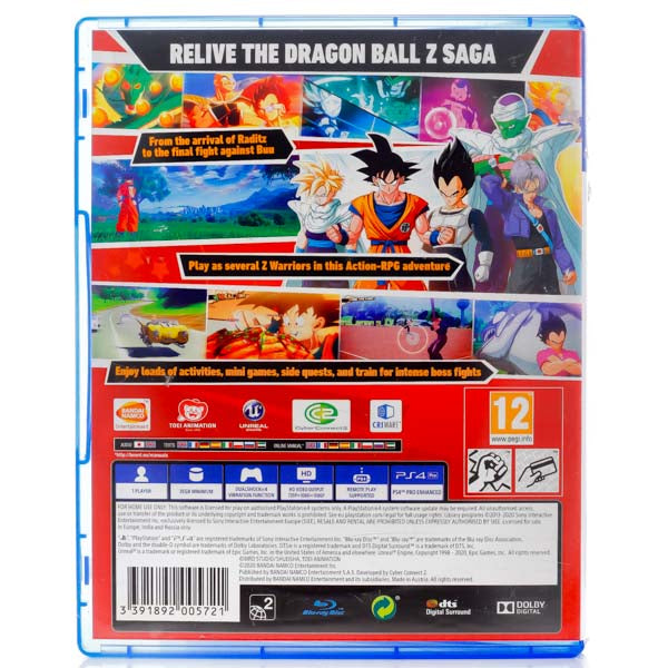 Dragon Ball Z: Kakarot - PS4 spill - Retrospillkongen