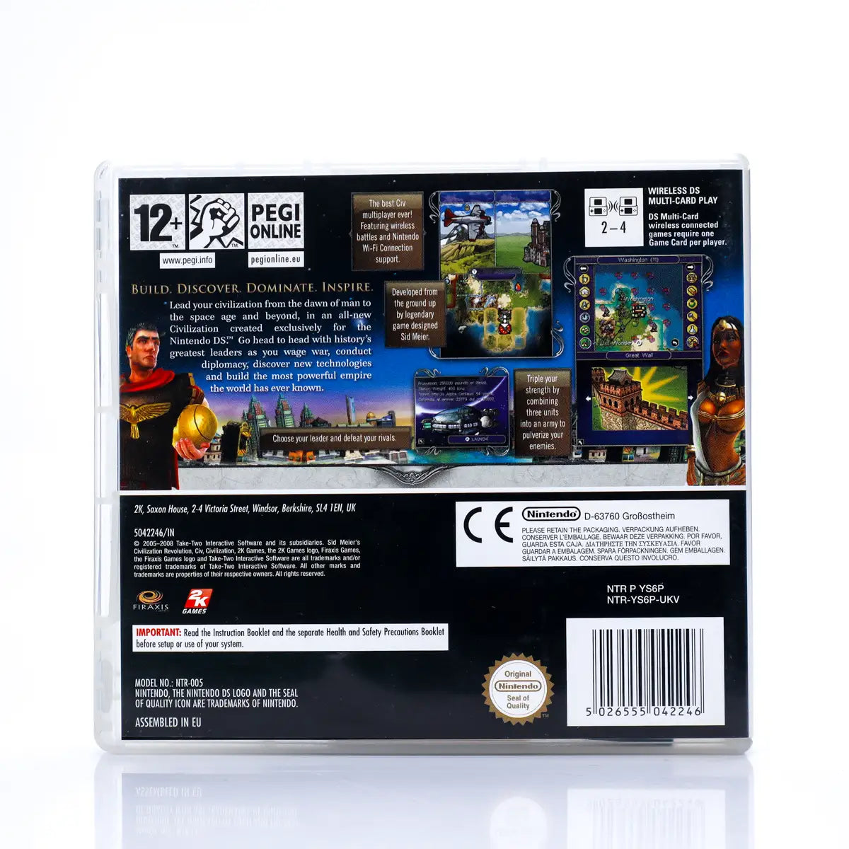 Sid Meier's Civilization: Revolution - Nintendo DS spill - Retrospillkongen