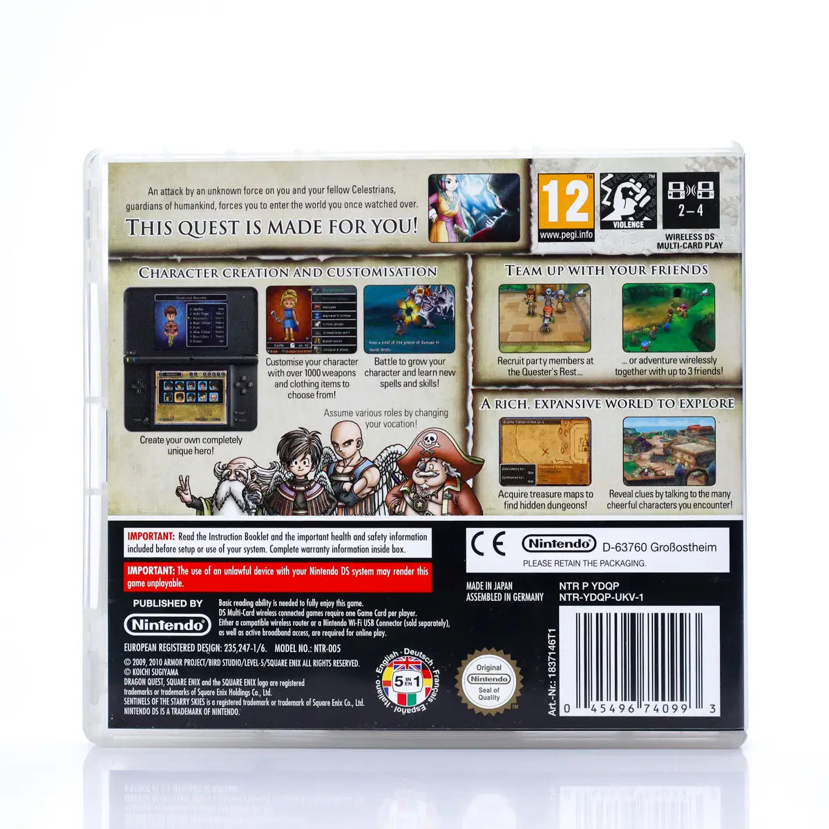 Dragon Quest IX: Sentinels of the Starry Skies - Nintendo DS spill - Retrospillkongen