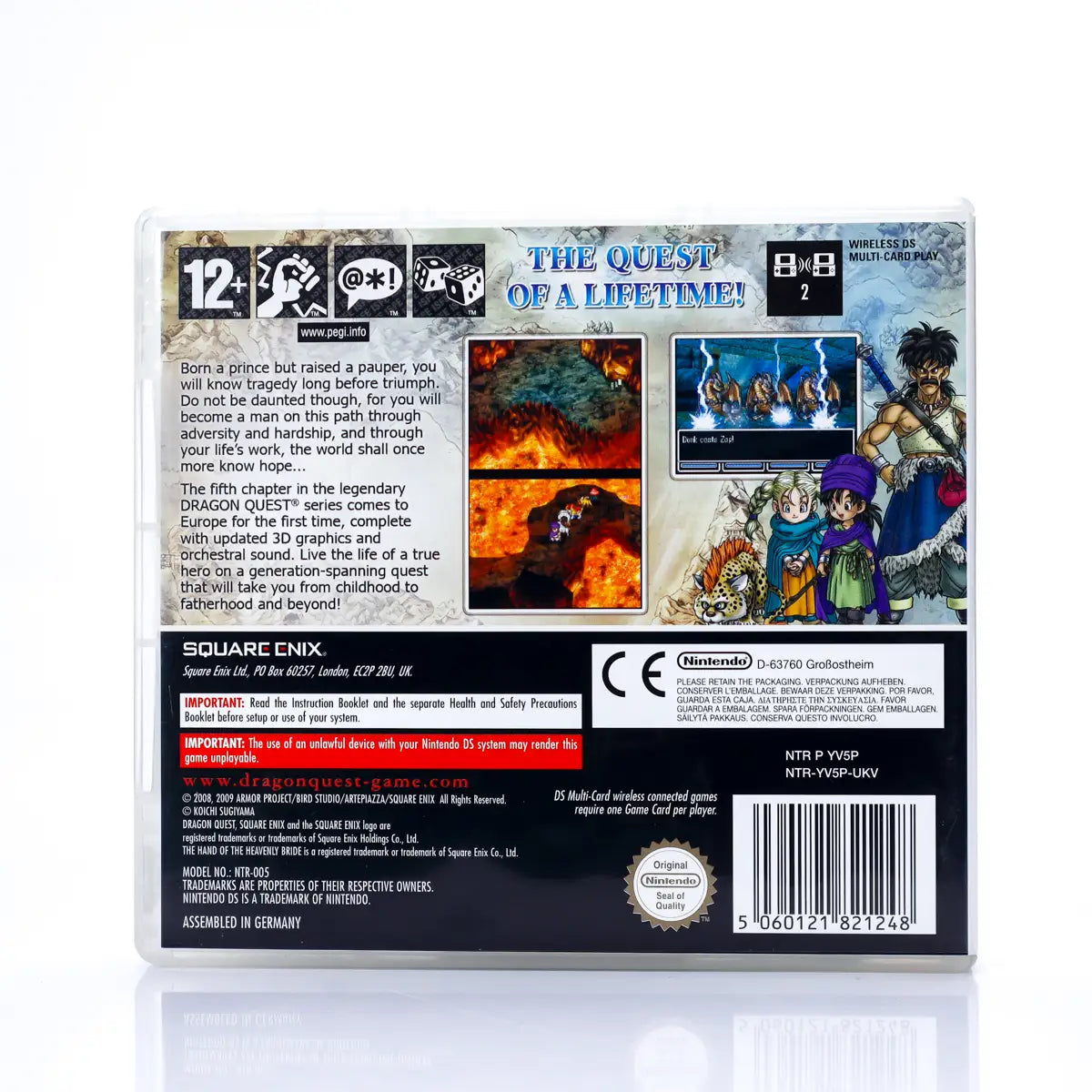 Dragon Quest V: Hand of the Heavenly Bride - Nintendo DS spill - Retrospillkongen
