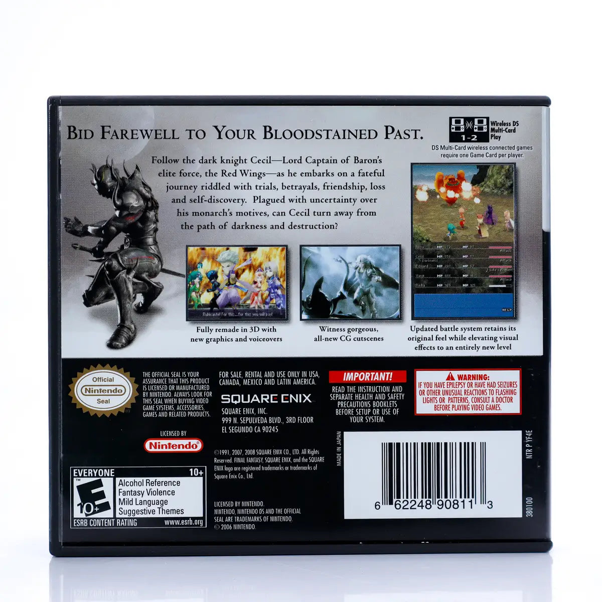 Final Fantasy IV - Nintendo DS spill (NTSC, regionfri) - Retrospillkongen