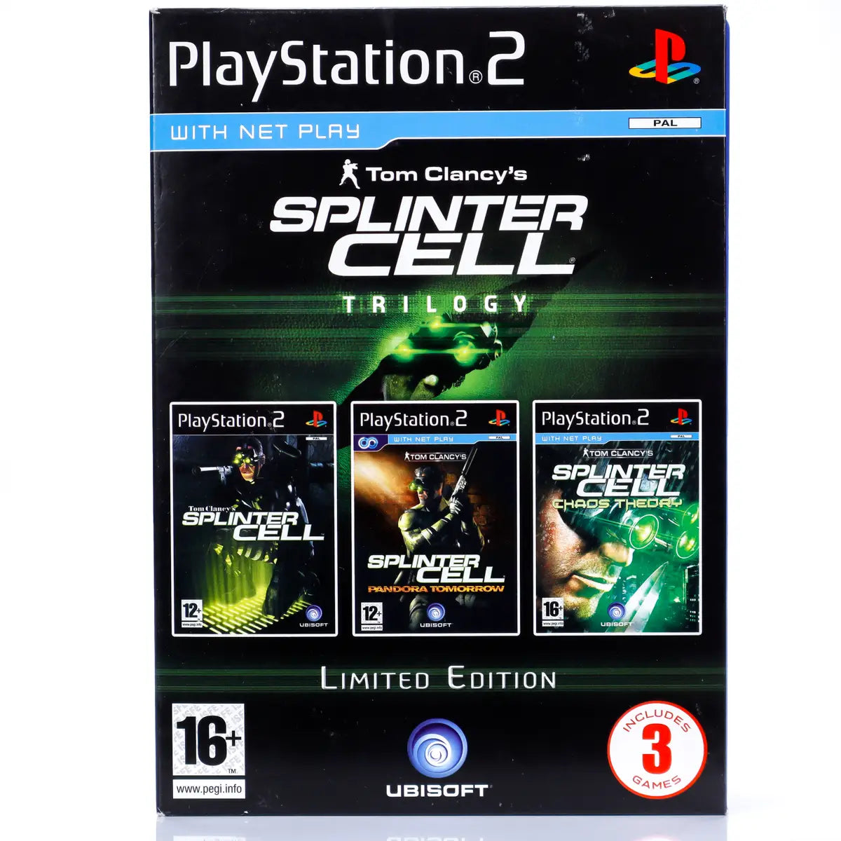 Tom Clancy's Splinter Cell Trilogy - PS2 Spill - Retrospillkongen
