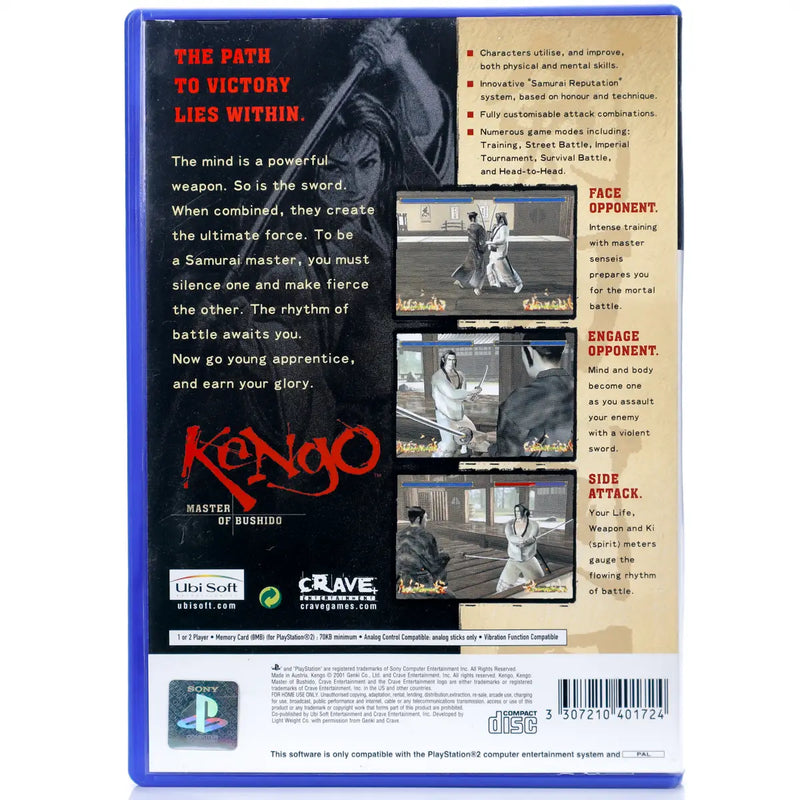 Kengo: Master og Bushido - PS2 spill