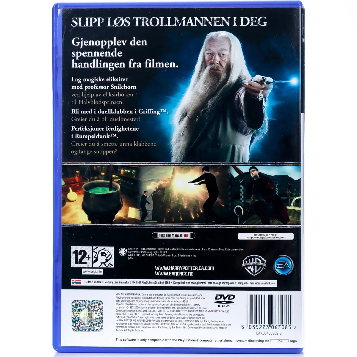 Harry Potter and the Half-Blood Prince - PS2 spill - Retrospillkongen