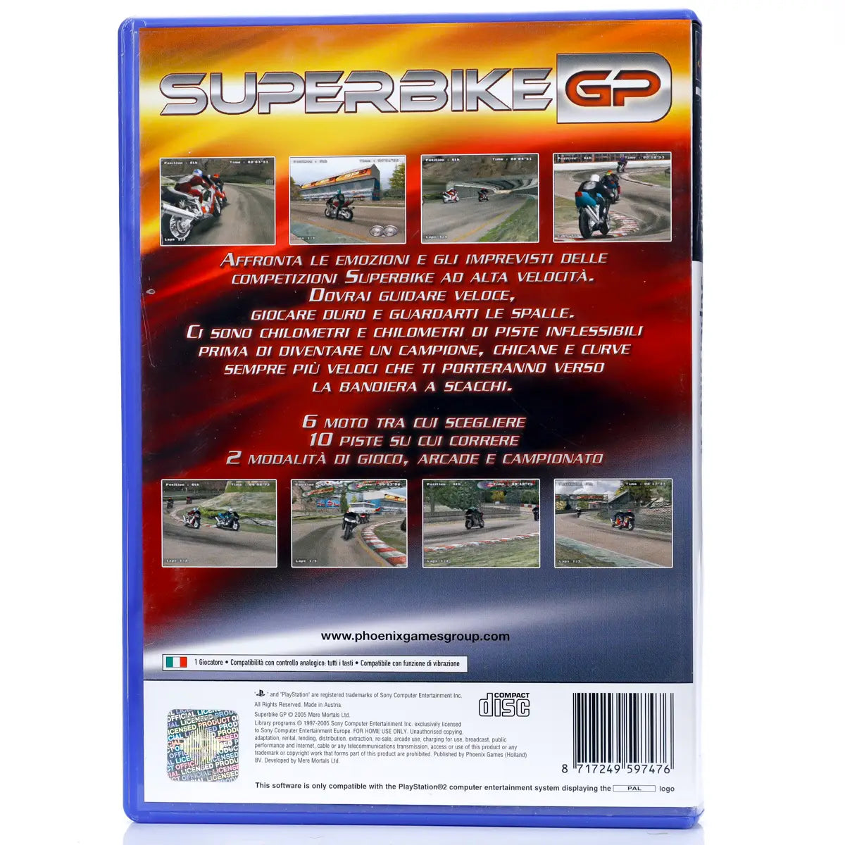 Superbike GP - PS2 spill - Retrospillkongen