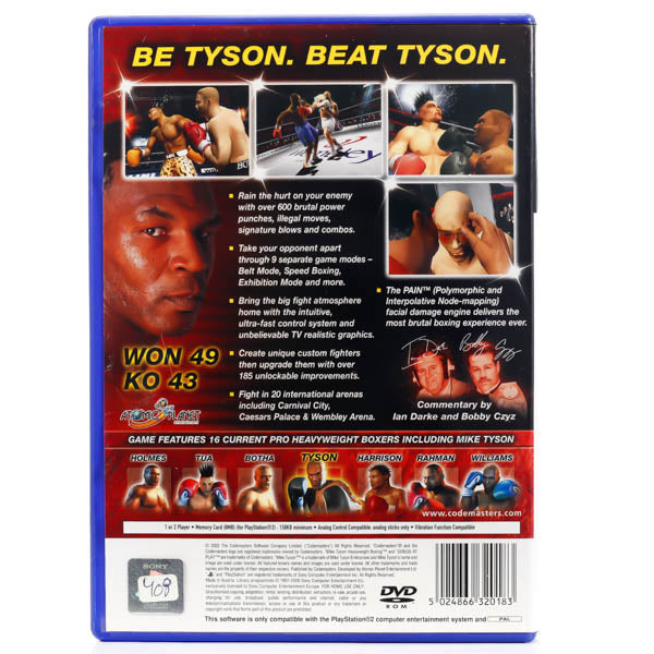 Mike Tyson Heavyweight Boxing - PS2 Spill - Retrospillkongen