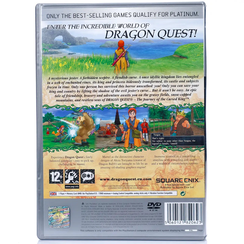 Dragon Quest VIII: Journey of the Cursed King - PS2 Spill