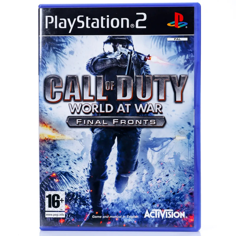 Call of Duty: World at War - Final Fronts - PS2 spill