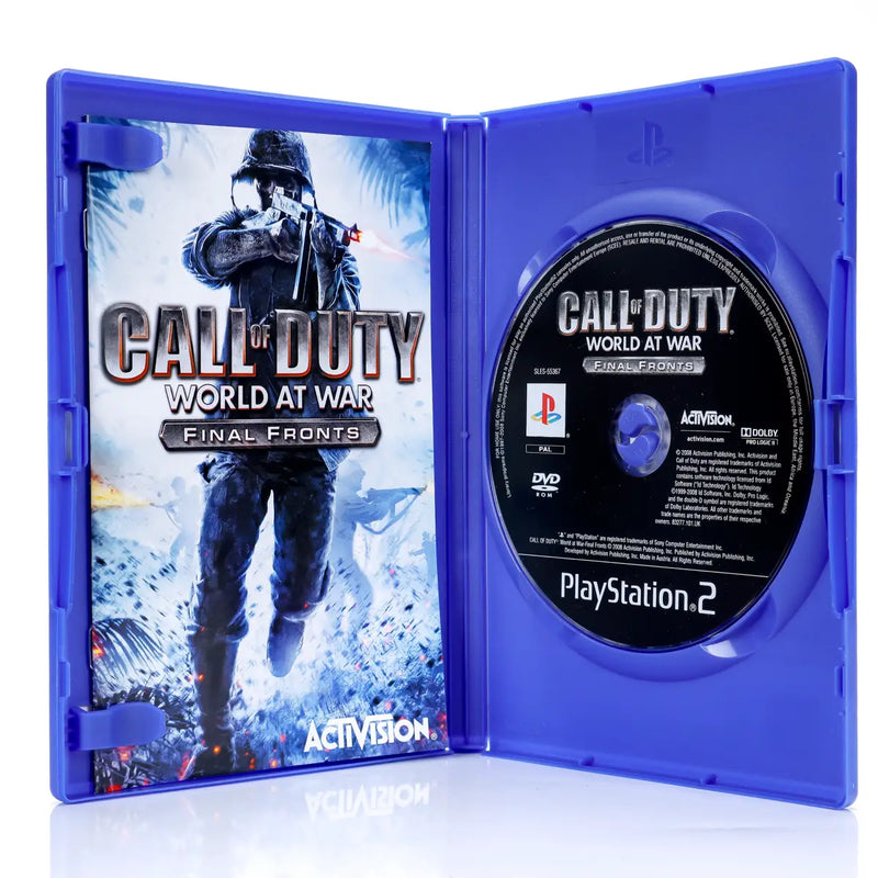 Call of Duty: World at War - Final Fronts - PS2 spill