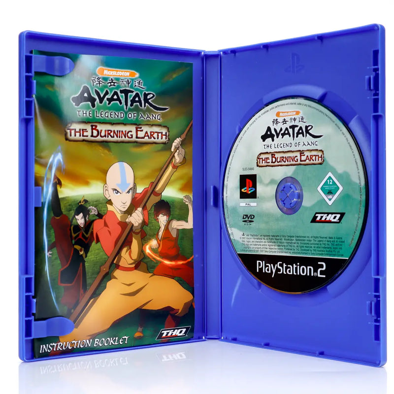 Avatar The Legend of Aang: The Burning Earth - PS2 spill