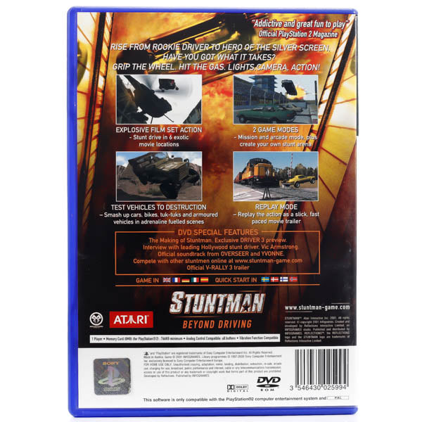 Stuntman - PS2 Spill - Retrospillkongen