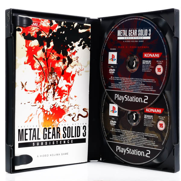 Metal Gear Solid 3: Subsistence - PS2 Spill - Retrospillkongen