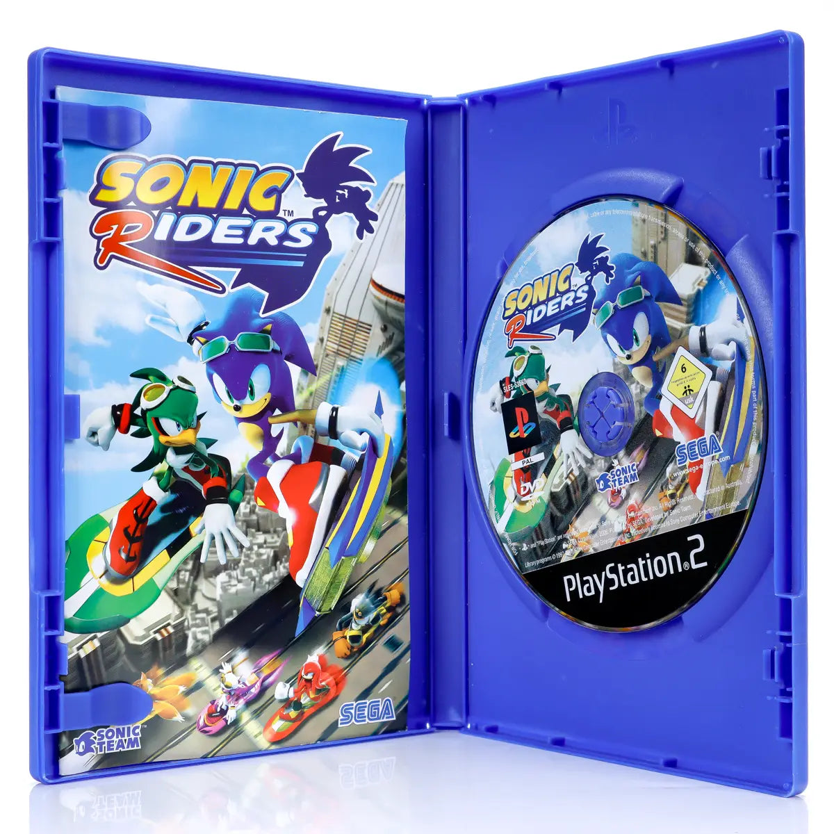 Sonic Riders - PS2 spill - Retrospillkongen