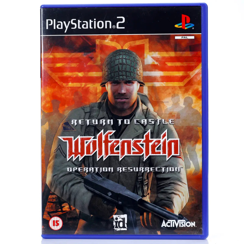 Return to Castle Wolfenstein: Operation Resurrection - PS2 spill