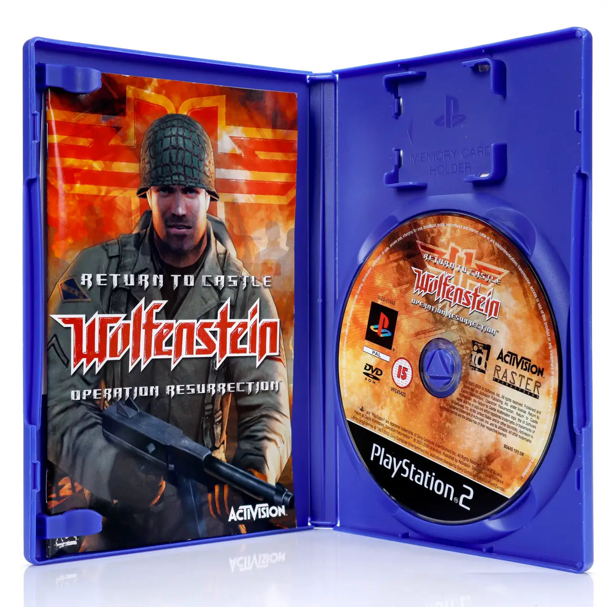 Return to Castle Wolfenstein: Operation Resurrection - PS2 spill - Retrospillkongen