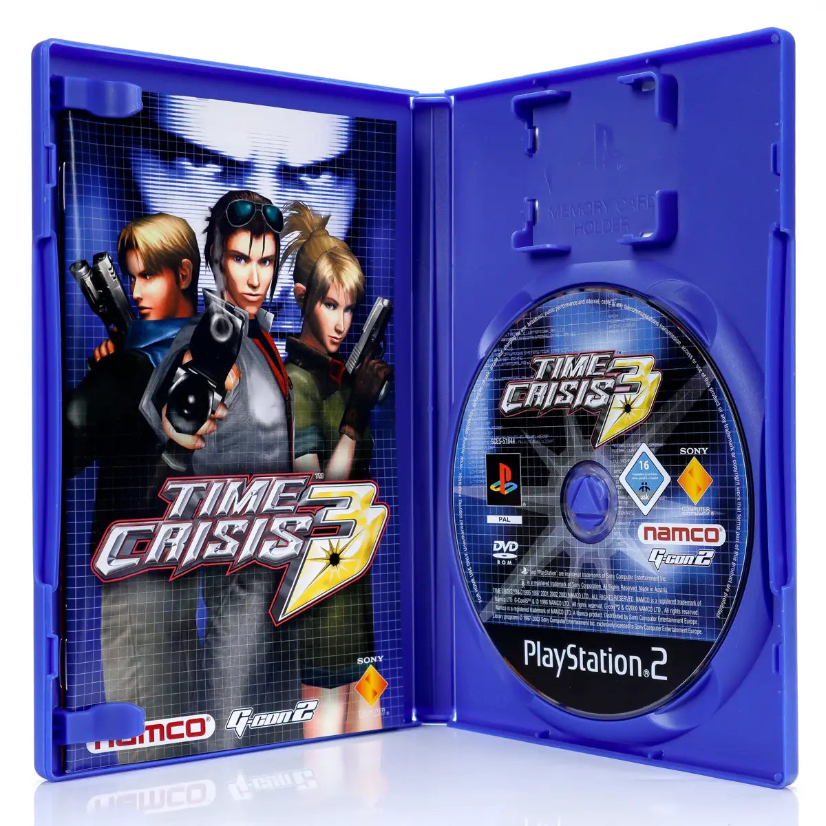 Time Crisis 3 - PS2 spill - Retrospillkongen