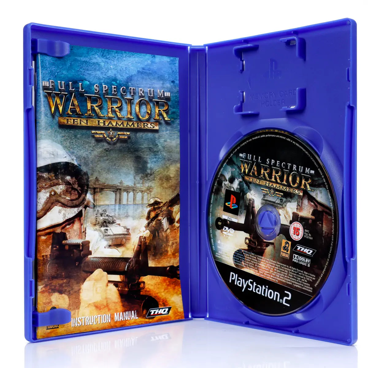 Full Spectrum: Warrior Ten Hammers - PS2 Spill - Retrospillkongen