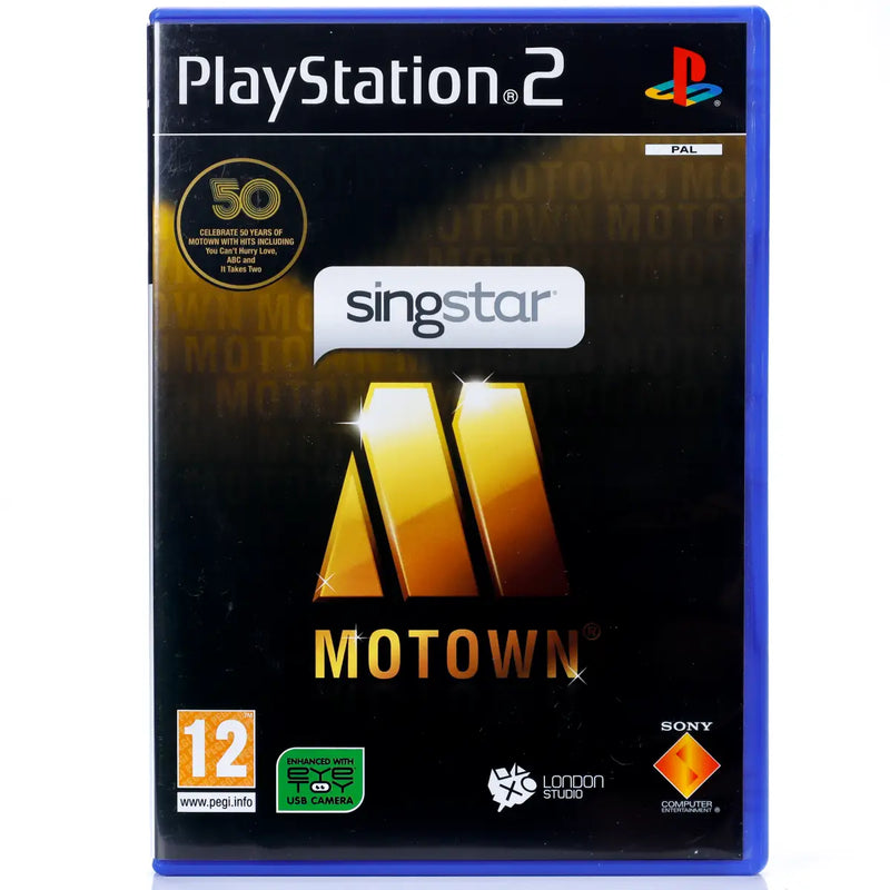 SingStar: Motown - PS2 Spill