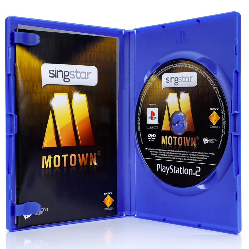 SingStar: Motown - PS2 Spill