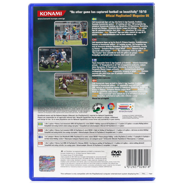 Pro Evolution Soccer 5 - PS2 Spill - Retrospillkongen