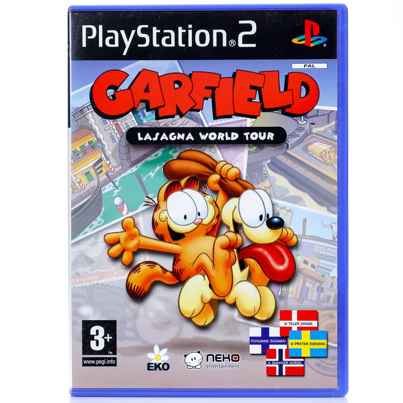 Garfield: Lasagna World Tour - PS2 spill