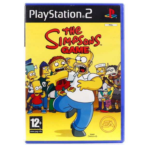 The Simpsons Game - PS2 Spill - Retrospillkongen