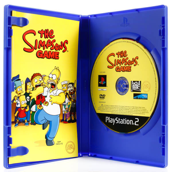 Simpsons Ps2 The Simpsons Game - PS2 Spill