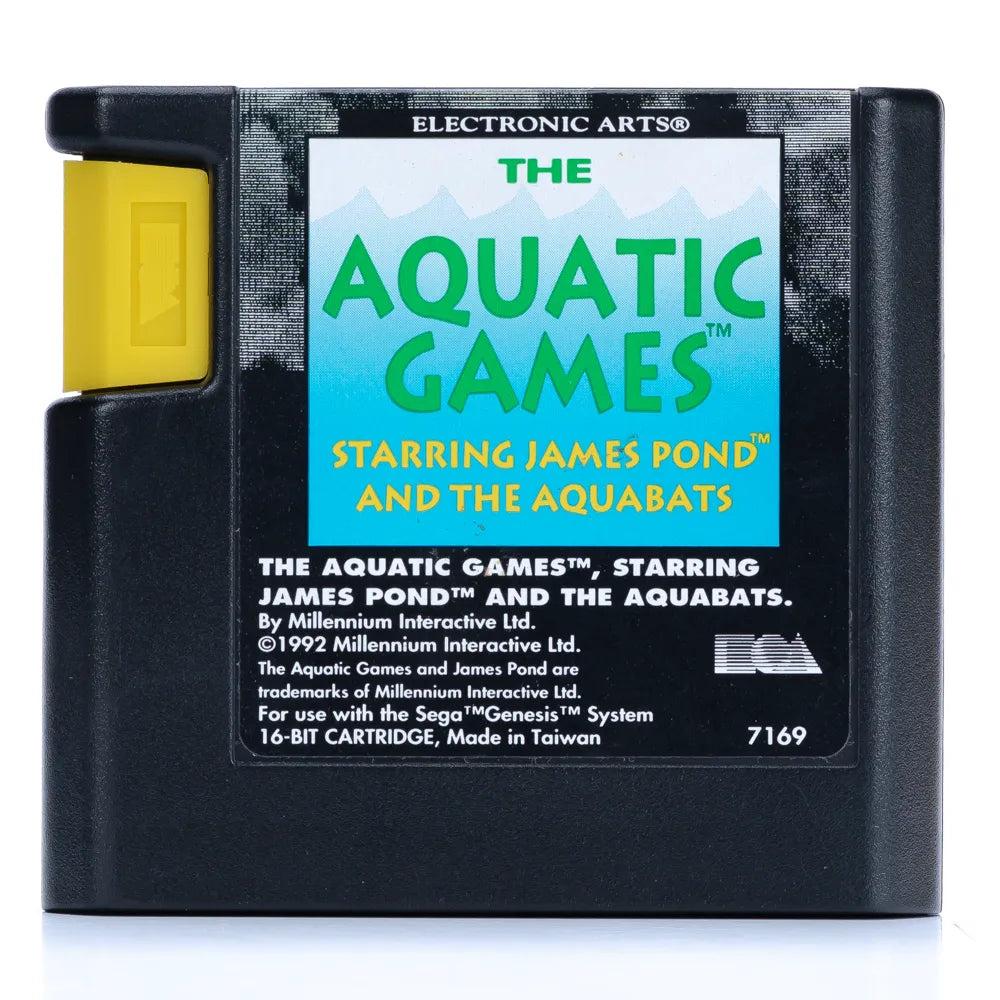 The Aquatic Games starring James Pond - SEGA Mega Drive spill - Retrospillkongen