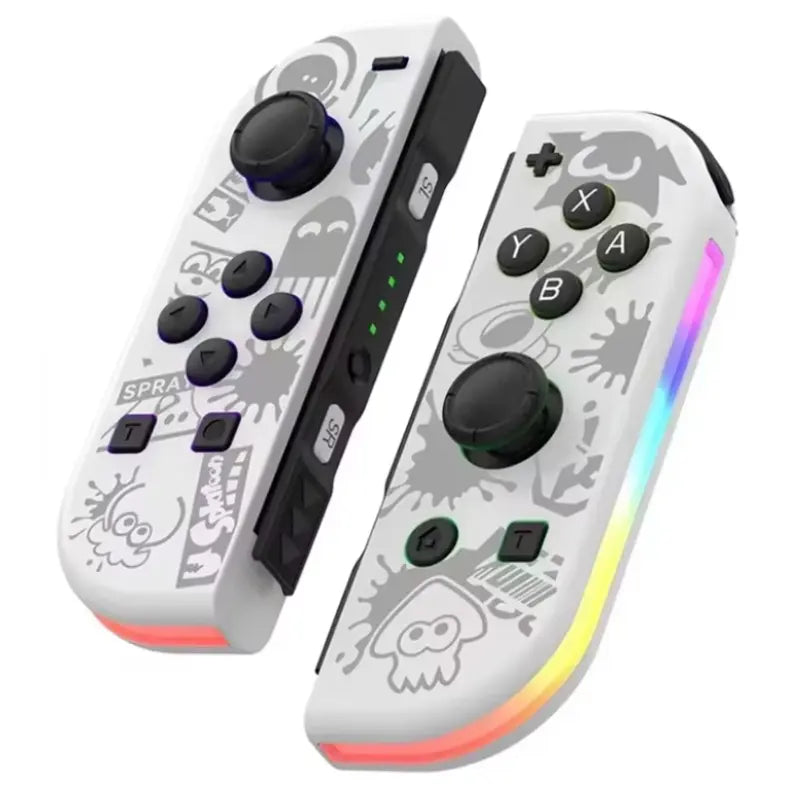 Trådløs JoyPad kontrollere med RGB lys for Nintendo Switch - Retrospillkongen