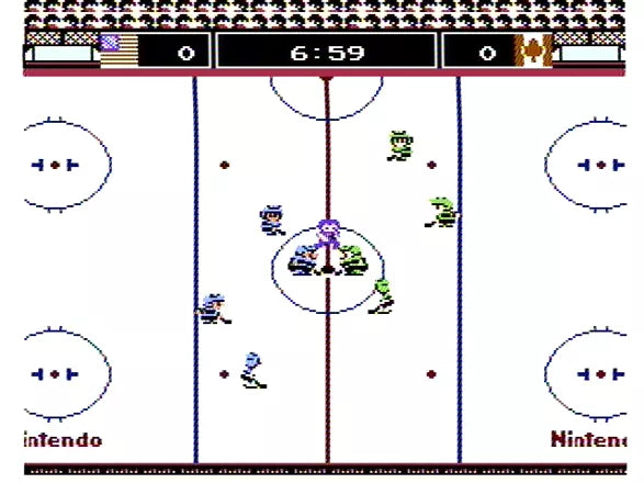 Ice Hockey - NES spill (I Eske) - Retrospillkongen