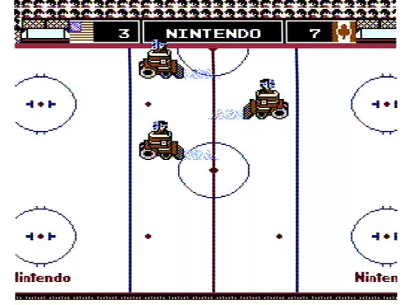 Ice Hockey - NES spill (I Eske) - Retrospillkongen