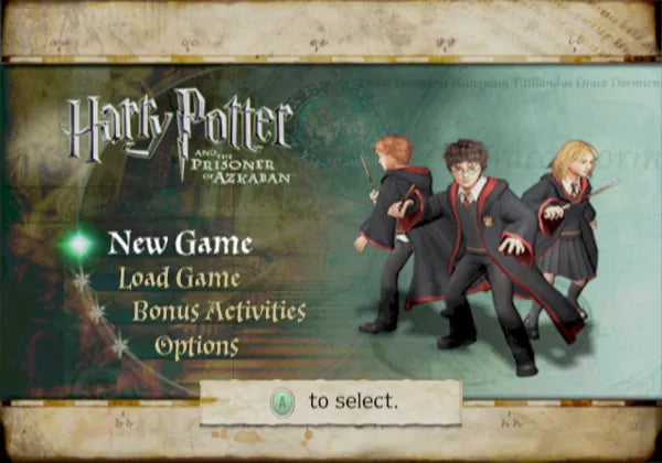 Harry Potter and the Prisoner of Azkaban - Gamecube spill