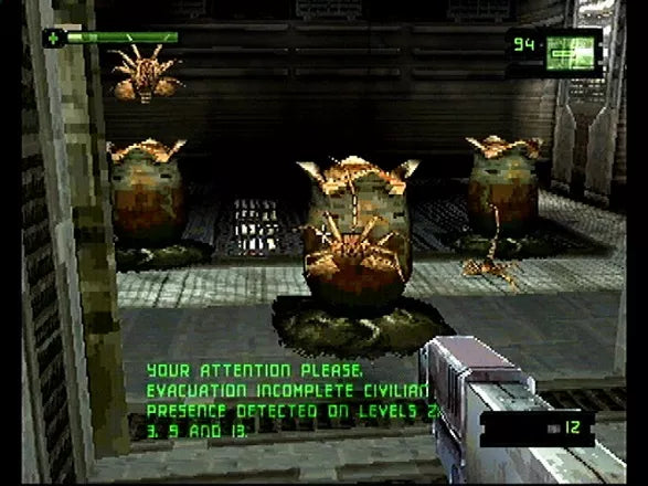 Alien: Resurrection - PS1 spill