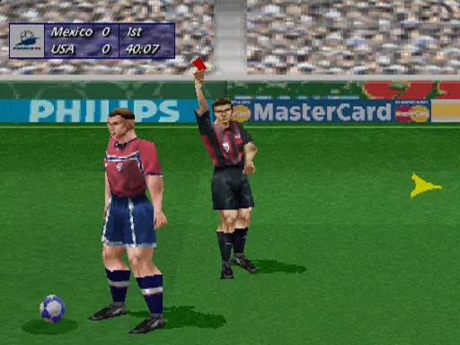 World Cup 98 - PS1 Spill - Retrospillkongen