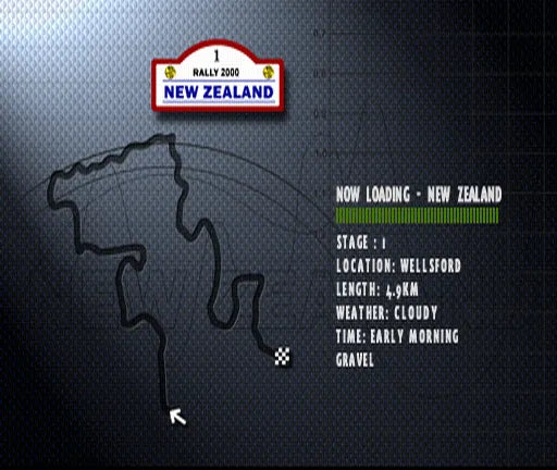 Colin Mcrae Rally - PS1 spill