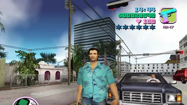 Grand Theft Auto: Vice City - PS2 spill