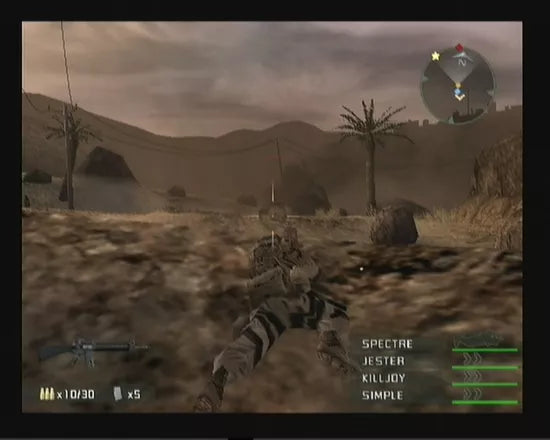 SOCOM 3: U.S. Navy SEALs - PS2 Spill