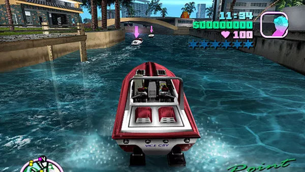 Grand Theft Auto: Vice City - PS2 spill