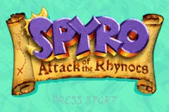 Spyro: Attack of the Rhynocs - GBA spill (NTSC, regionfri) - Retrospillkongen