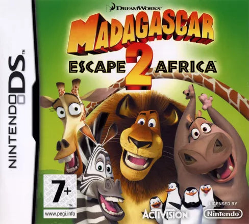 Madagascar: Escape 2 Africa - Nintendo DS spill