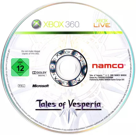 Tales of Vesperia - Xbox 360 spill