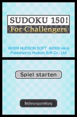 Sudoku Master - Nintendo DS spill - Retrospillkongen