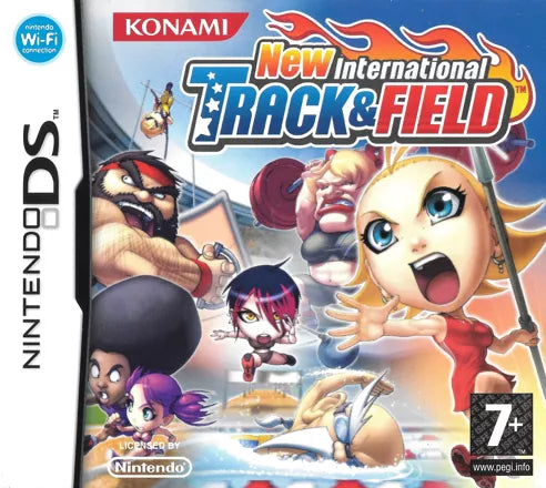 New International Track & Field - Nintendo DS spill - Retrospillkongen