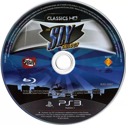 The Sly Trilogy - PS3 spill
