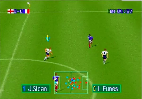 International Superstar Soccer Pro - PS1 Spill - Retrospillkongen