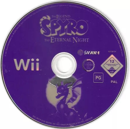 The Legend of Spyro: The Eternal Night - Nintendo Wii spill - Retrospillkongen