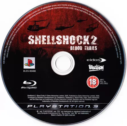 Shellshock 2: Blood Trails - PS3 spill