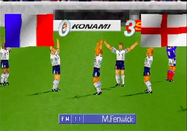 International Superstar Soccer Pro - PS1 Spill - Retrospillkongen